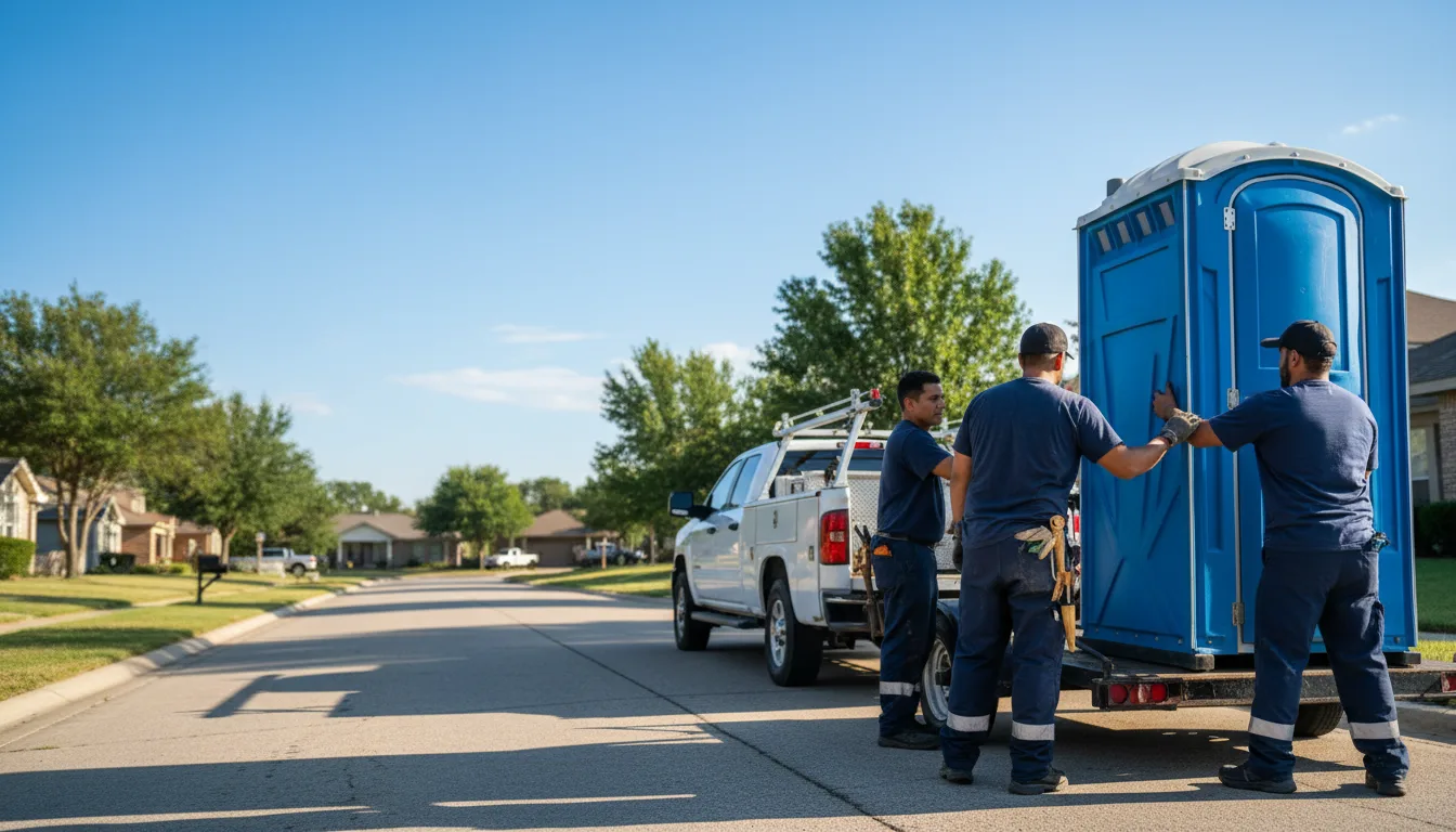 Portable Toilet Rental in Perry, AR near me